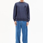 Sweatshirt Iconic Å Emaal Gmt Dye blue noon washed von Armedangels