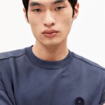 Sweatshirt Iconic Å Emaal Gmt Dye blue noon washed von Armedangels