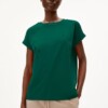 T-Shirt Idaara emerald green von Armedangels