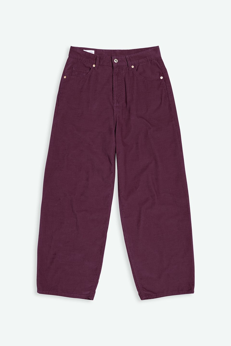 Hose Leila Cord mauve wine corduroy von Kings of Indigo