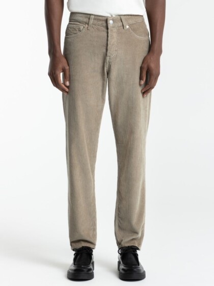 Hose Sushan Cord silver mink von Kings of Indigo
