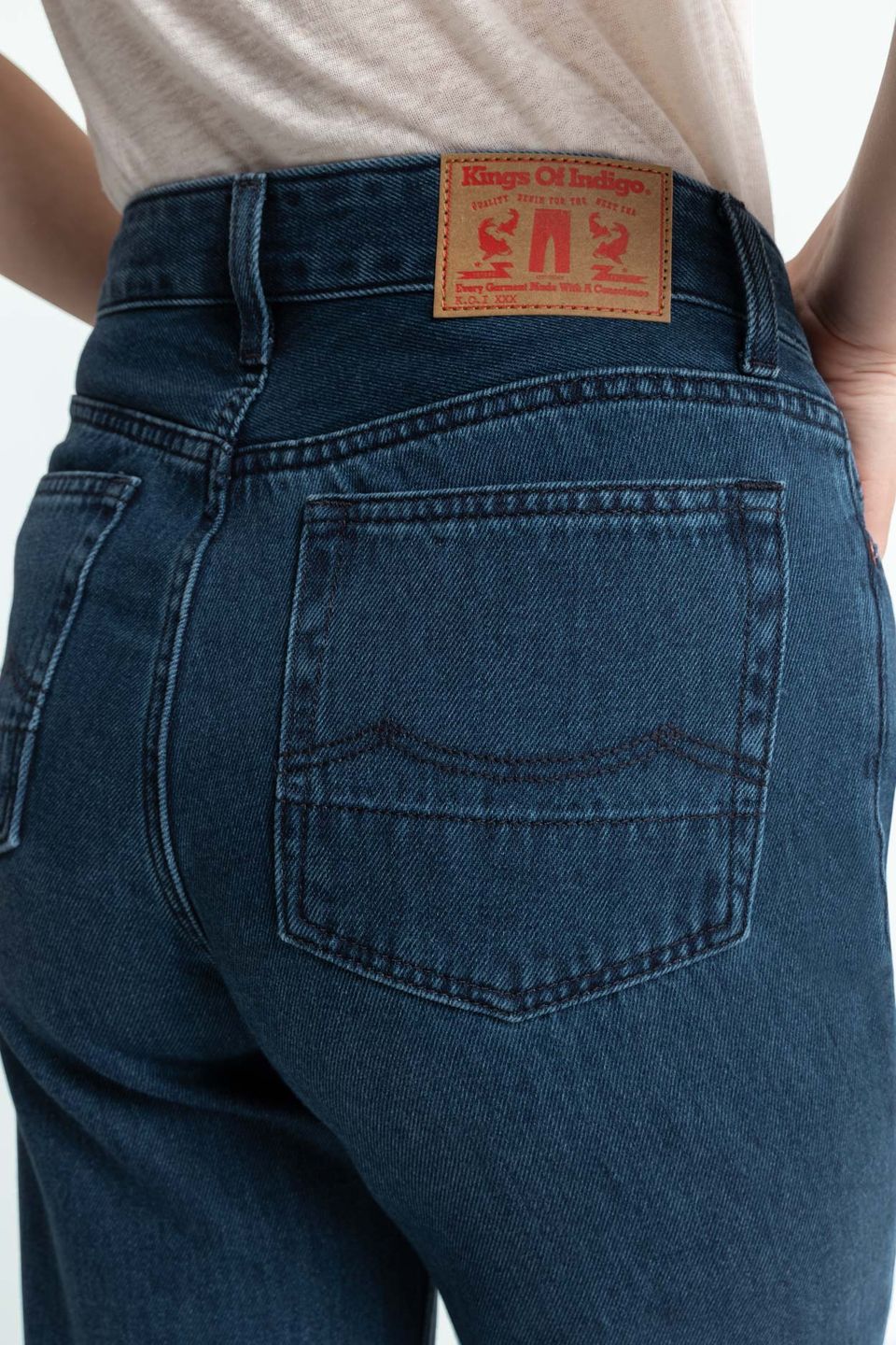 Jeans Jane alex dark worn von Kings of Indigo