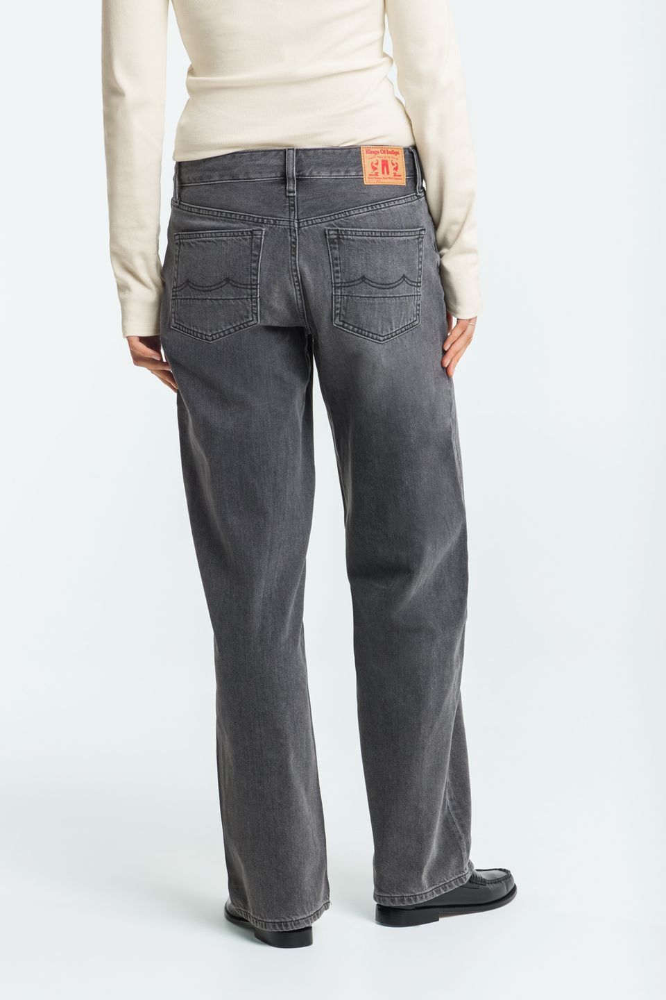 Jeans Joan pony black od black von Kings of Indigo