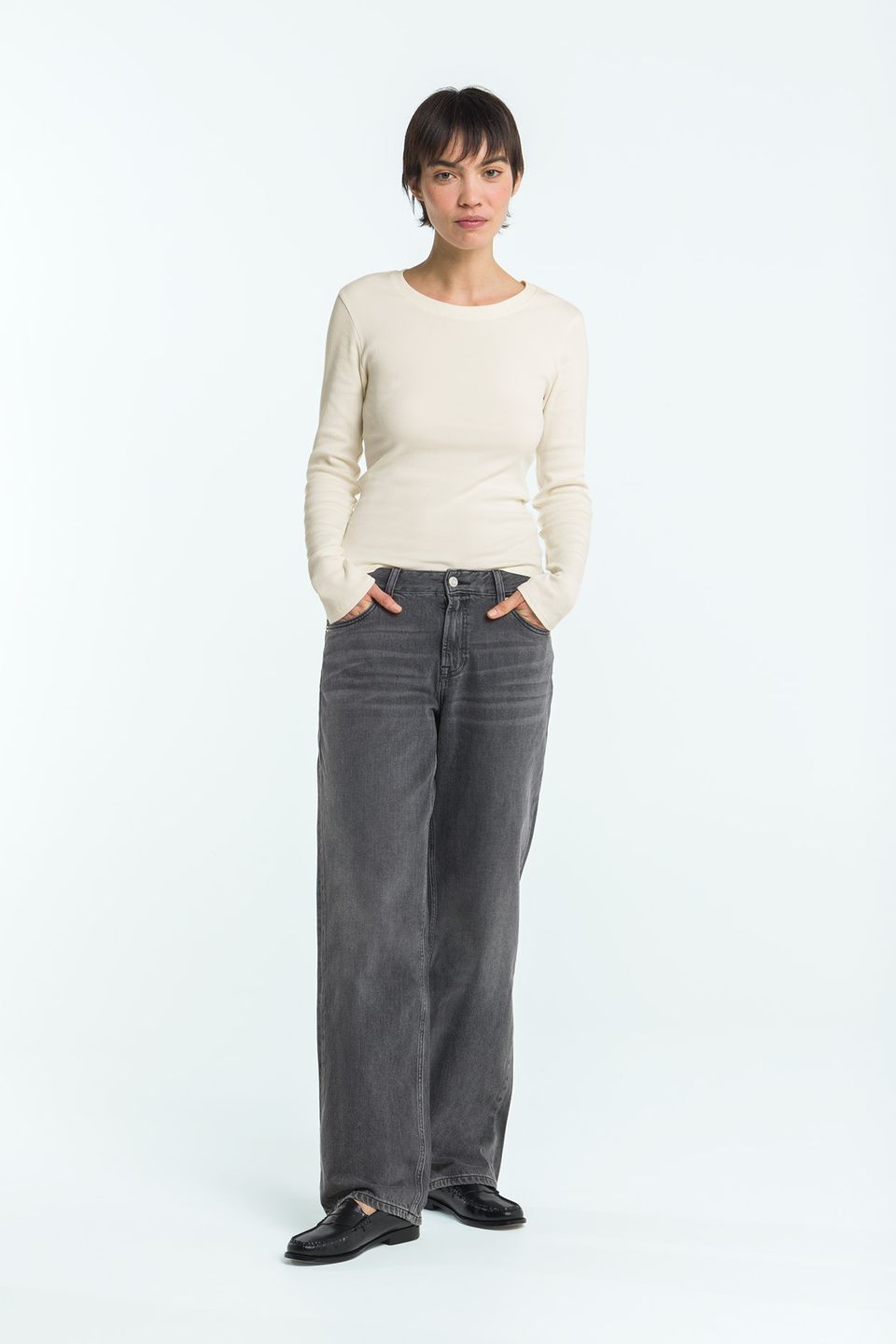 Jeans Joan pony black od black von Kings of Indigo