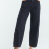 Jeans Leila Cropped holo black used von Kings of Indigo