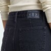 Jeans Leila Cropped holo black used von Kings of Indigo