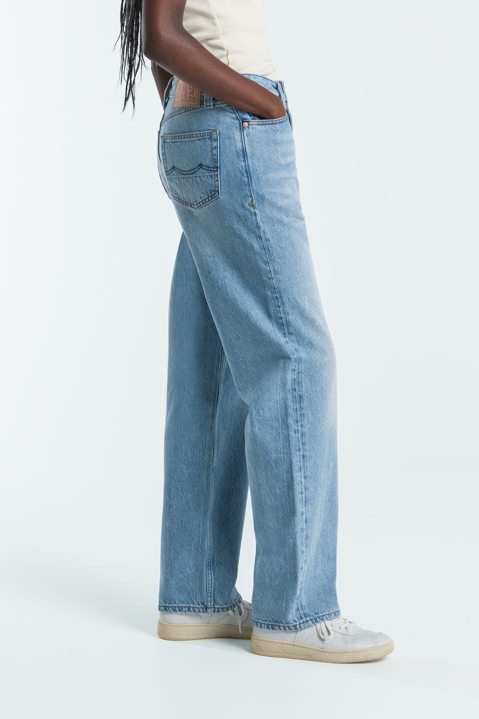 Jeans Noah blue reef super light used von Kings of Indigo