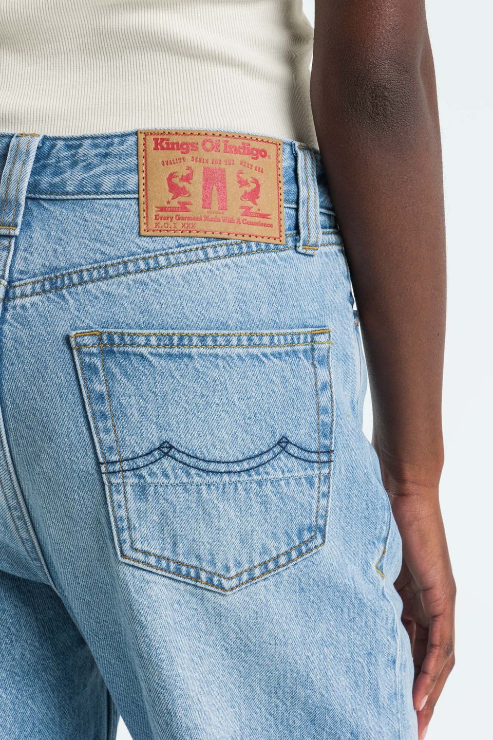 Jeans Noah blue reef super light used von Kings of Indigo