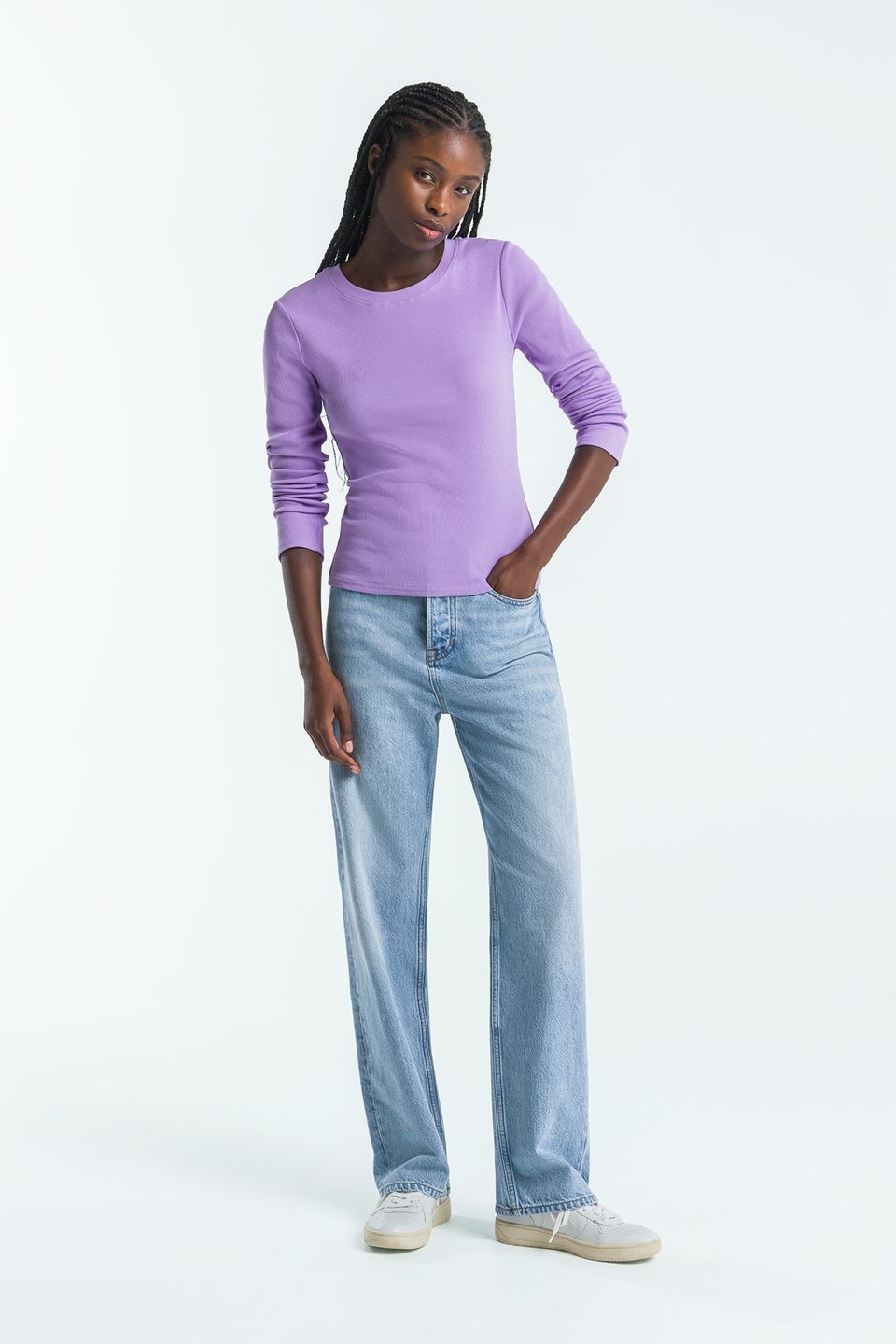 Jeans Noah blue reef super light used von Kings of Indigo
