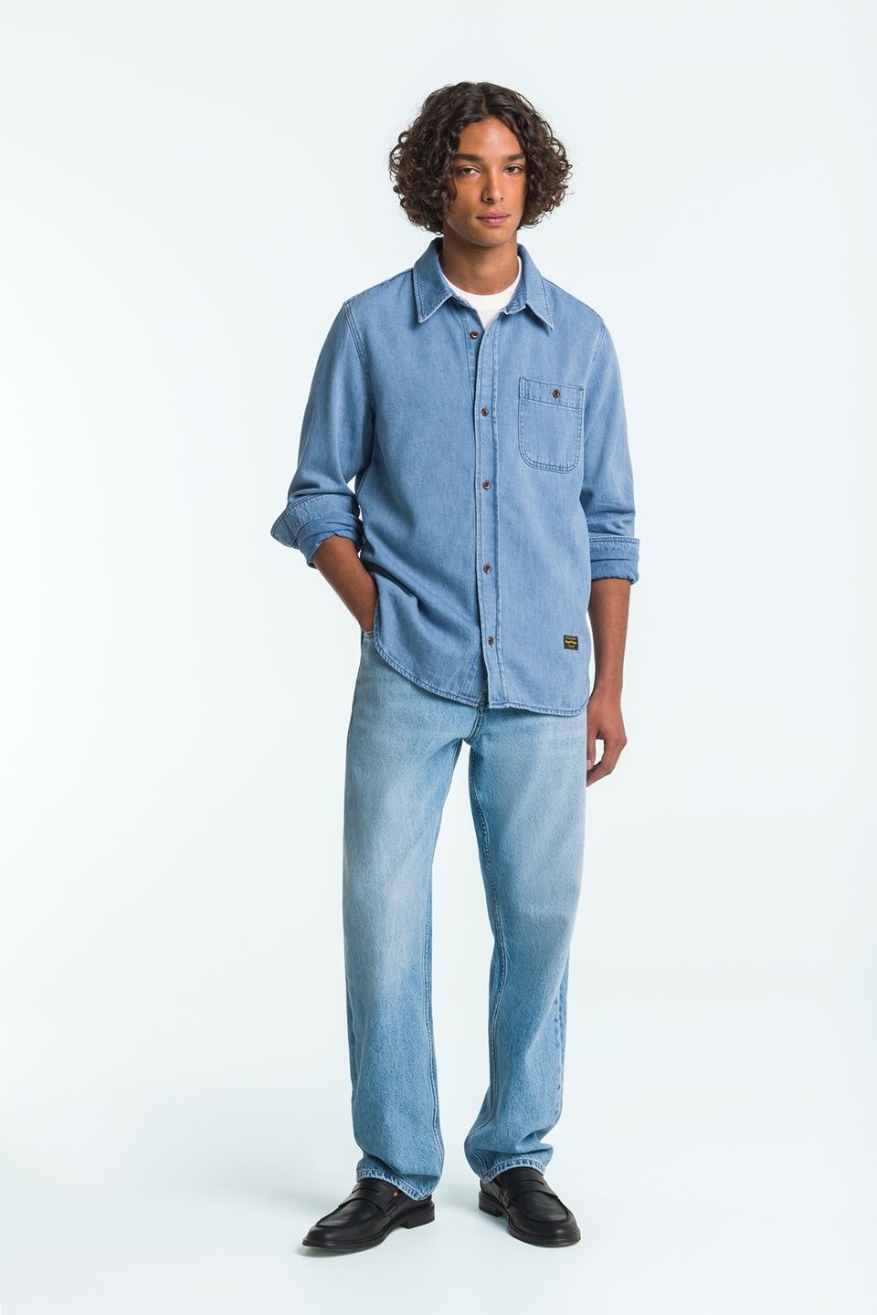 Jeans Noah blue reef super light used von Kings of Indigo