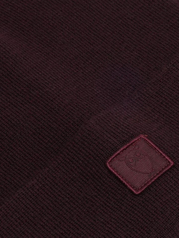 Beanie Double layer wool fig von KnowledgeCotton Apparel