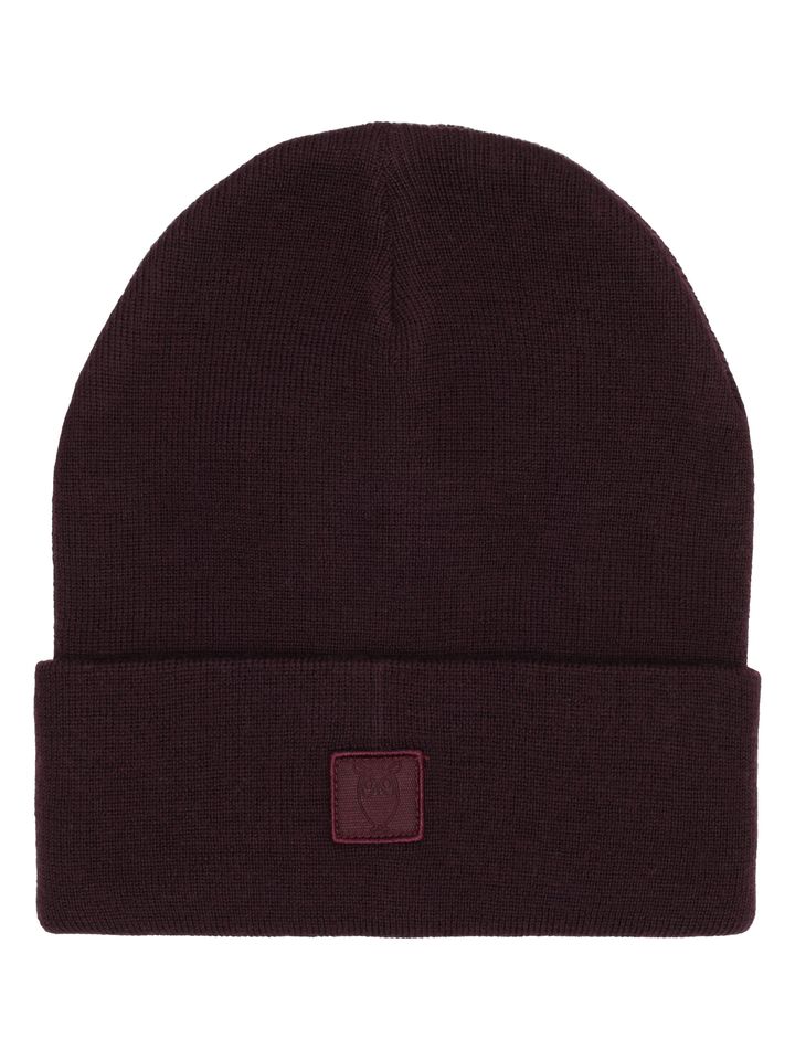Beanie Double layer wool fig von KnowledgeCotton Apparel