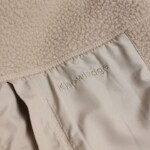 Fleece Weste Loose Fit Zip light feather gray von KnowledgeCotton Apparel