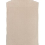 Fleece Weste Loose Fit Zip light feather gray von KnowledgeCotton Apparel