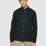 Hemd Checked green check von KnowledgeCotton Apparel