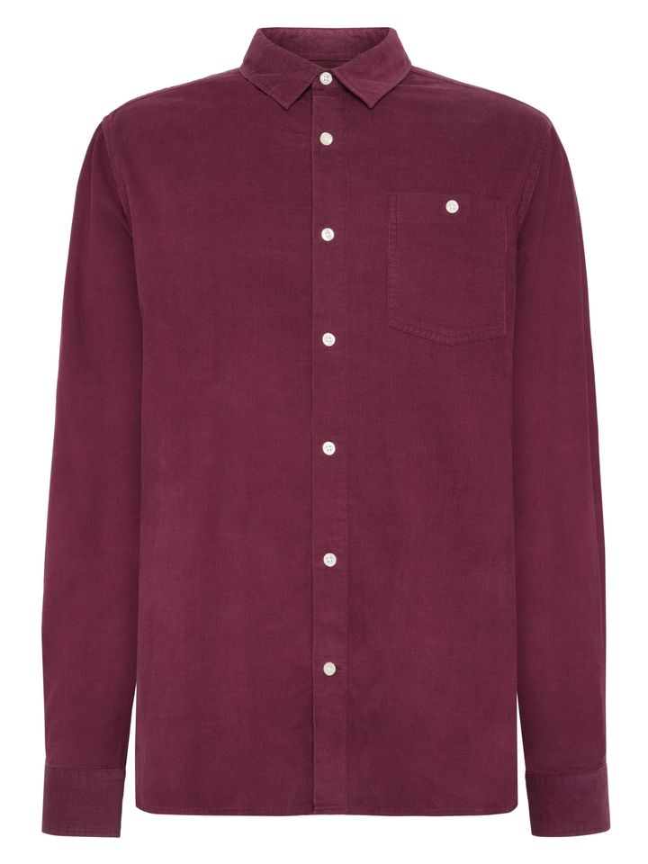 Hemd Corduroy fig von KnowledgeCotton Apparel