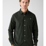 Hemd Corduroy forrest night von KnowledgeCotton Apparel