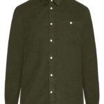 Hemd Corduroy forrest night von KnowledgeCotton Apparel