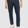 Hose CHUCK regular flannel chino dark olive von KnowledgeCotton Apparel