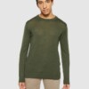 Strickpullover Merino Crew Neck forrest night von KnowledgeCotton Apparel