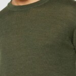 Strickpullover Merino Crew Neck forrest night von KnowledgeCotton Apparel