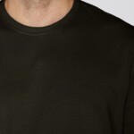 T-Shirt Agnar Basic green melange von KnowledgeCotton Apparel