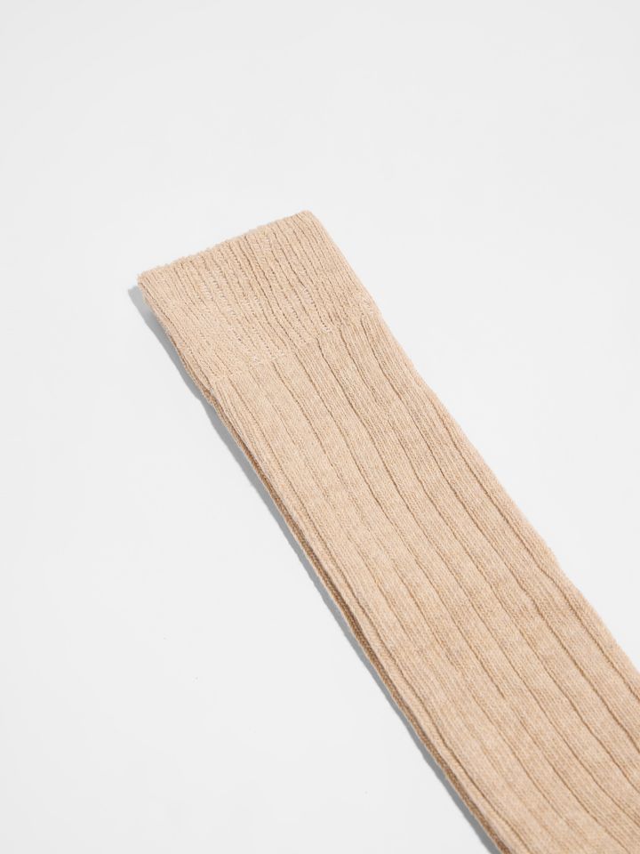 Kniestrümpfe beige melange von Lanius