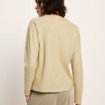 Langarm-Raglanshirt stone von Lanius