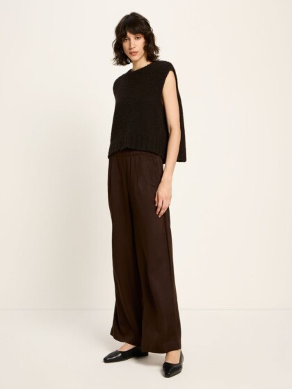 Pullunder Alpaca dark brown von Lanius