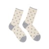 Socken mit Herzen off white von Lanius