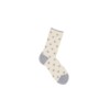 Socken mit Herzen off white von Lanius