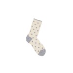 Socken mit Herzen off white von Lanius