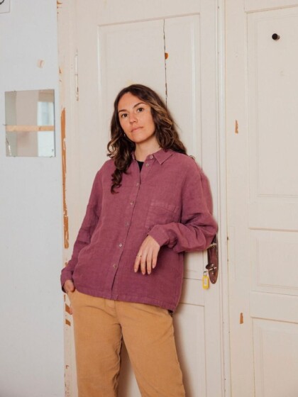 Shirtbluse blackberry von Matona