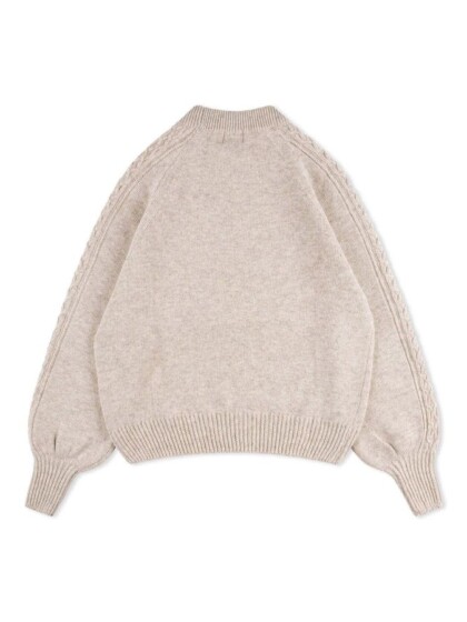 Sweater Cable Knit salt von Matona