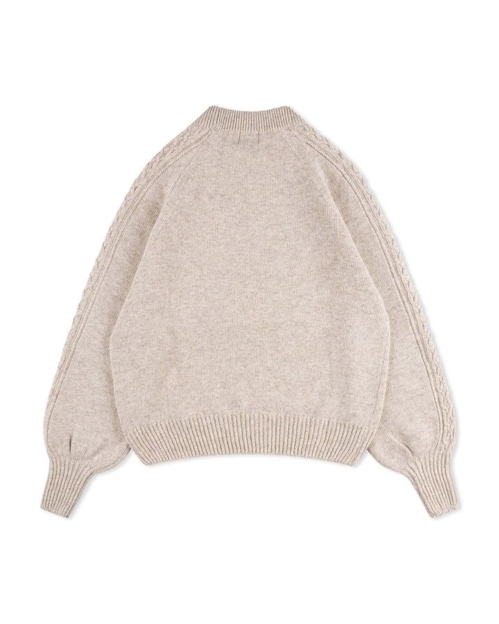Sweater Cable Knit salt von Matona
