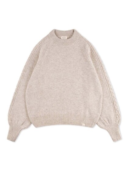 Sweater Cable Knit salt von Matona