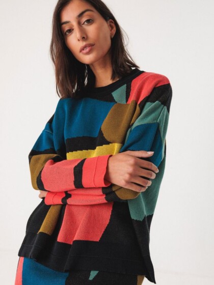 Pullover Lexa basterretxea von SKFK Pullover Lexa basterretxea von SKFK