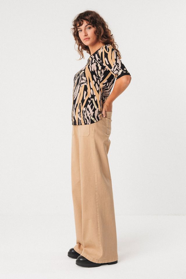 Shirt Oianko stone von SKFK