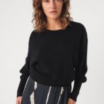 Strickpullover Ibar black von SKFK