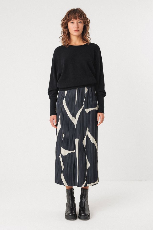 Strickpullover Ibar black von SKFK