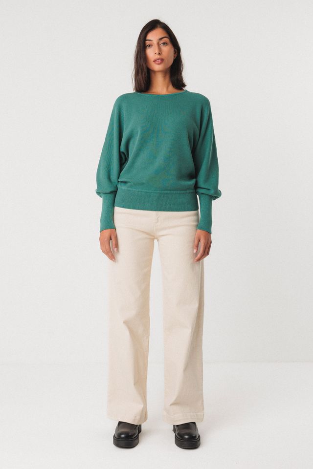 Strickpullover Ibar sage green von SKFK