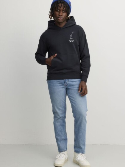 Hoodie Olive Geisterfahrer black von recolution