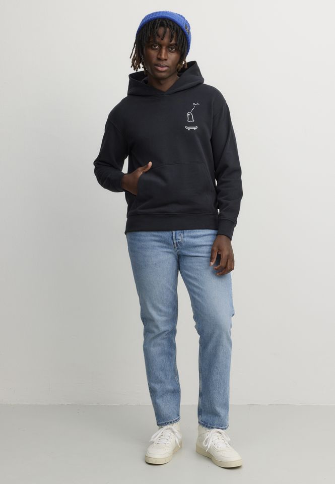 Hoodie Olive Geisterfahrer black von recolution