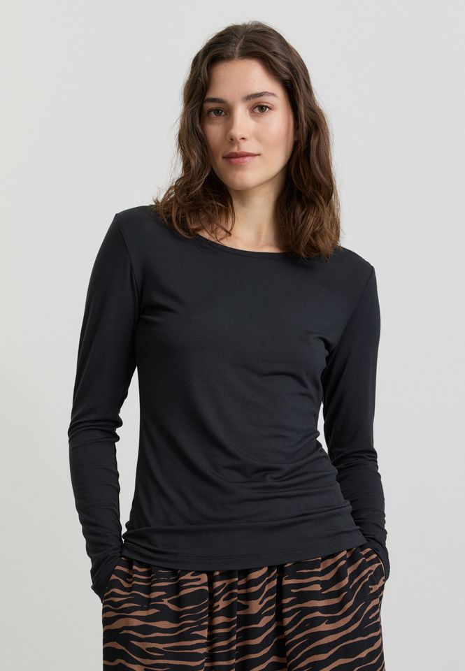 Longsleeve Avenuela black von recolution