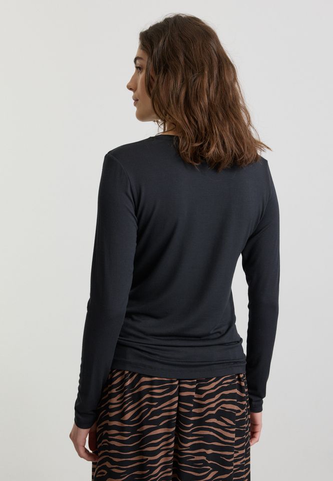 Longsleeve Avenuela black von recolution