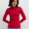 Longsleeve Crassula signal red von recolution