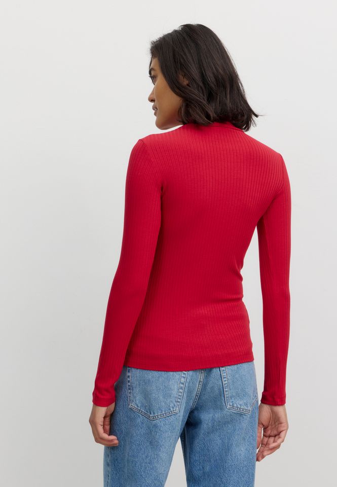 Longsleeve Crassula signal red von recolution Longsleeve Crassula signal red von recolution