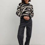 Pullover Pistia Zebra black von recolution Pullover Pistia Zebra black von recolution
