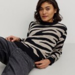 Pullover Pistia Zebra black von recolution Pullover Pistia Zebra black von recolution