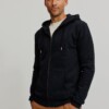 Sweatjacke Birch black von recolution